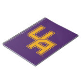 Universität Albany - Initials-Logo Notizblock (Linke Seite)