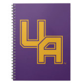 Universität Albany - Initials-Logo Notizblock (Vorderseite)