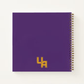 Universität Albany - Initials-Logo Notizblock (Rückseite)