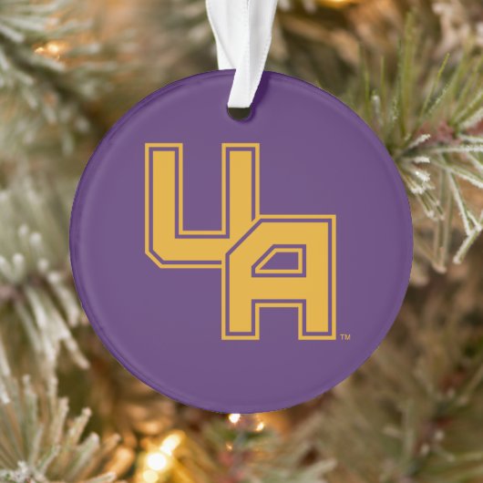 Universität Albany - Initials-Logo Ornament (Baum)