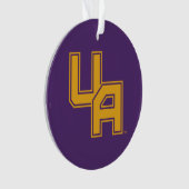 Universität Albany - Initials-Logo Ornament (Vorderseite)