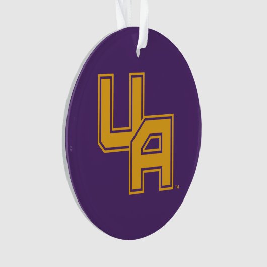 Universität Albany - Initials-Logo Ornament (Vorderseite)