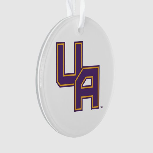 Universität Albany - Initials-Logo Ornament (Vorderseite)