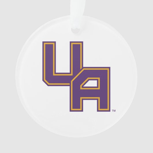 Universität Albany - Initials-Logo Ornament (Vorderseite)