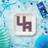 Universität Albany - Initials-Logo Pappteller (Party)