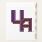 Universität Albany - Initials-Logo Planer (Rückseite)