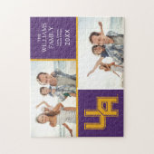 Universität Albany - Initials-Logo Puzzle (Vertikal)