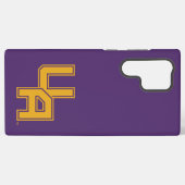 Universität Albany - Initials-Logo Samsung Galaxy Hülle (Rückseite (Horizontal))