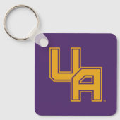 Universität Albany - Initials-Logo Schlüsselanhänger (Vorderseite)