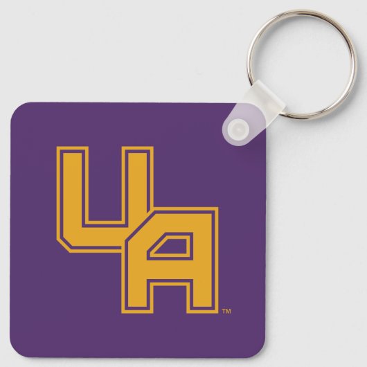 Universität Albany - Initials-Logo Schlüsselanhänger (Rückseite)