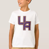Universität Albany - Initials-Logo T-Shirt (Vorderseite)