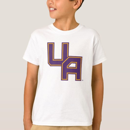 Universität Albany - Initials-Logo T-Shirt (Vorderseite)