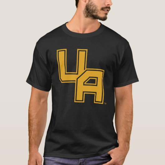 Universität Albany - Initials-Logo T-Shirt (Vorderseite)