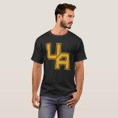 Universität Albany - Initials-Logo T-Shirt (Vorne ganz)