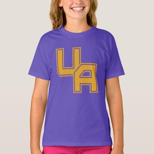 Universität Albany - Initials-Logo T-Shirt (Vorderseite)