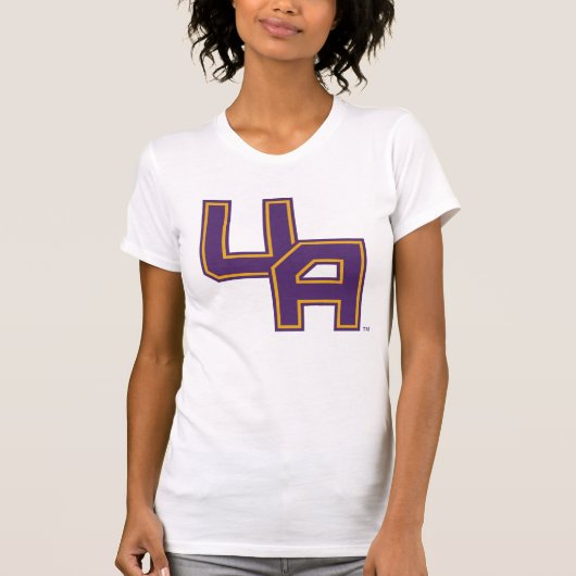 Universität Albany - Initials-Logo T-Shirt (Vorderseite)
