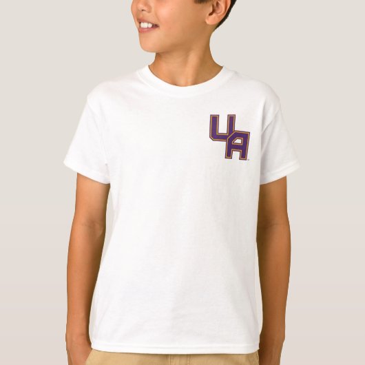 Universität Albany - Initials-Logo T-Shirt (Vorderseite)