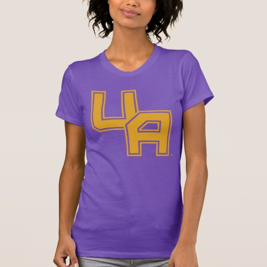 Universität Albany - Initials-Logo T-Shirt (Vorderseite)