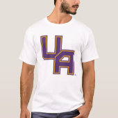 Universität Albany - Initials-Logo T-Shirt (Vorderseite)