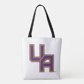 Universität Albany - Initials-Logo Tasche (Rückseite)