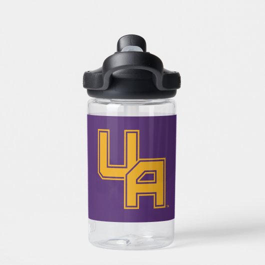 Universität Albany - Initials-Logo Trinkflasche (Rückseite)