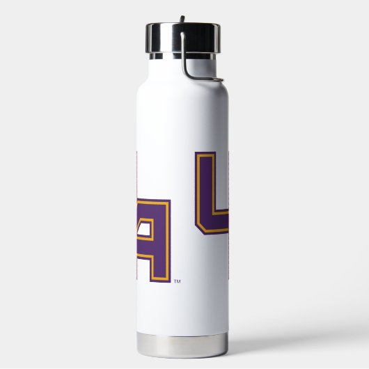 Universität Albany - Initials-Logo Trinkflasche (Links)