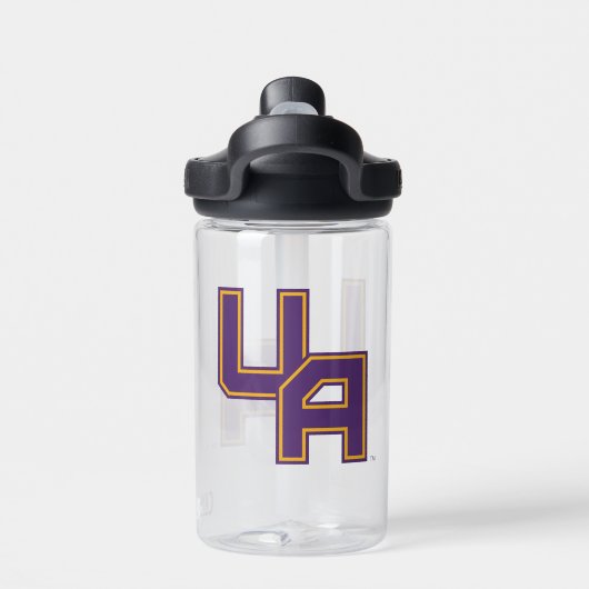 Universität Albany - Initials-Logo Trinkflasche (Rückseite)