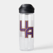 Universität Albany - Initials-Logo Trinkflasche (Rückseite)