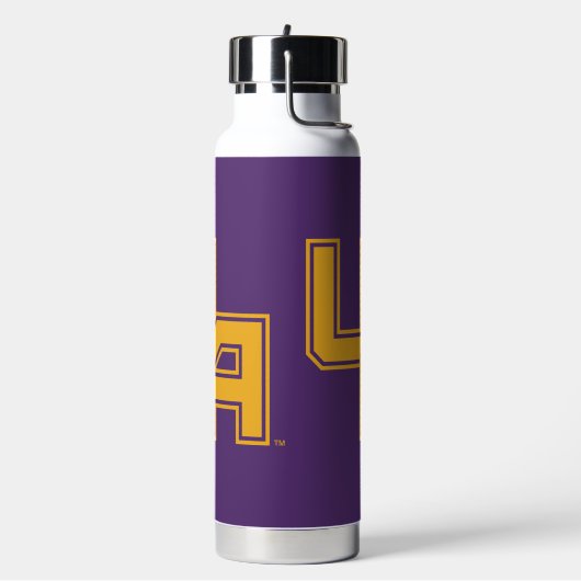 Universität Albany - Initials-Logo Trinkflasche (Links)