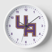 Universität Albany - Initials-Logo Uhr (Vorderseite)