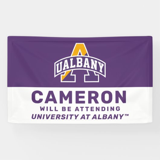 Universität Albany | wird teilnehmen Banner (Horizontal)