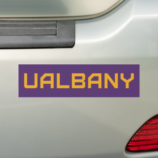 Universität Albany Wordmark Autoaufkleber (Auf Auto)
