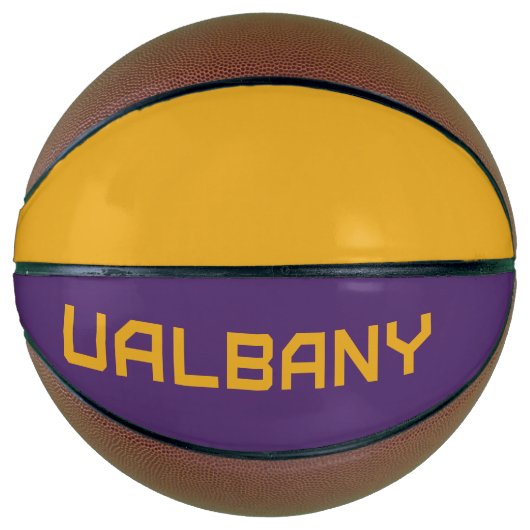Universität Albany Wordmark Basketball (Vorderseite)
