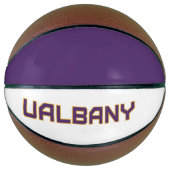 Universität Albany Wordmark Basketball (Vorderseite)