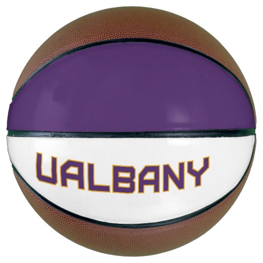 Universität Albany Wordmark Basketball (Vorderseite)