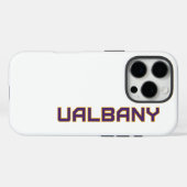 Universität Albany Wordmark Case-Mate iPhone Hülle (Rückseite (Horizontal))