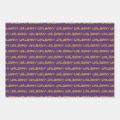 Universität Albany Wordmark Geschenkpapier Set (Vorderseite 2)