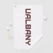 Universität Albany Wordmark Golfhandtuch (Insitu)