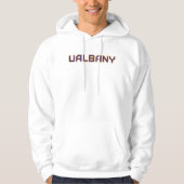 Universität Albany Wordmark Hoodie (Vorderseite)