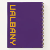 Universität Albany Wordmark Notizblock (Rückseite)