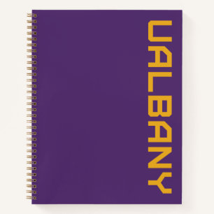 Universität Albany Wordmark Notizblock