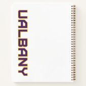 Universität Albany Wordmark Notizblock (Rückseite)