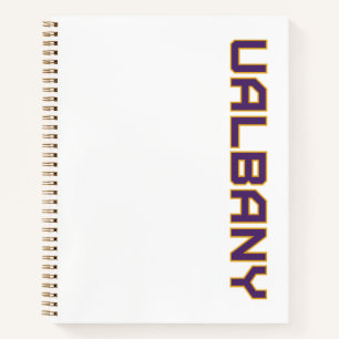 Universität Albany Wordmark Notizblock