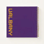 Universität Albany Wordmark Notizblock (Rückseite)