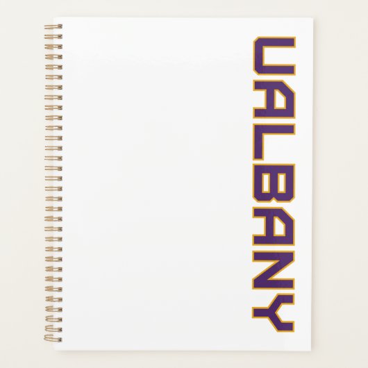Universität Albany Wordmark Planer (Vorderseite)