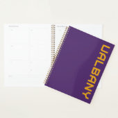 Universität Albany Wordmark Planer (Anzeige)