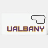 Universität Albany Wordmark Samsung Galaxy Hülle (Rückseite (Horizontal))