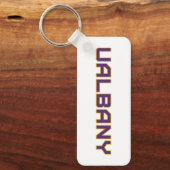 Universität Albany Wordmark Schlüsselanhänger (Vorderseite)