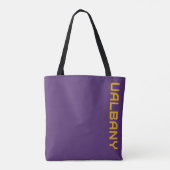 Universität Albany Wordmark Tasche (Rückseite)