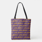Universität Albany Wordmark Tasche (Rückseite)